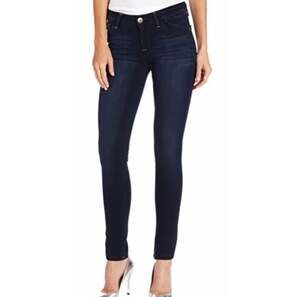 DL1961 Amanda Skinny Jeans Dark Wash Blue Smart Denim Stretch Womens Size 29